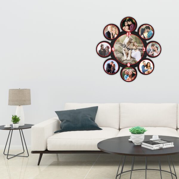 Customized Minimalist Cutout Clock – Sleek & Stylish