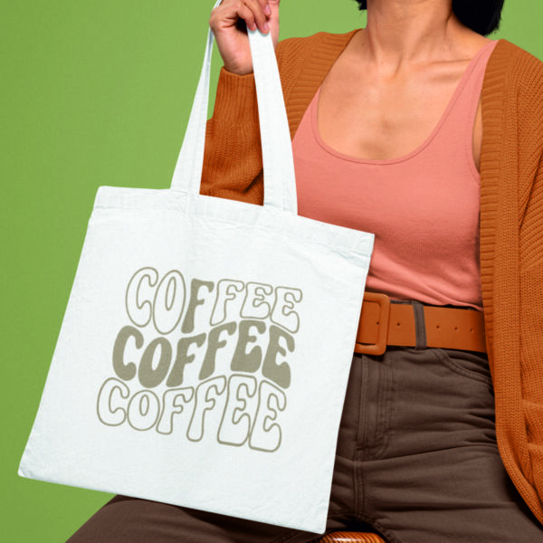 Coffee Tote Bag – Stylish & Trendy Coffee Lover Bag