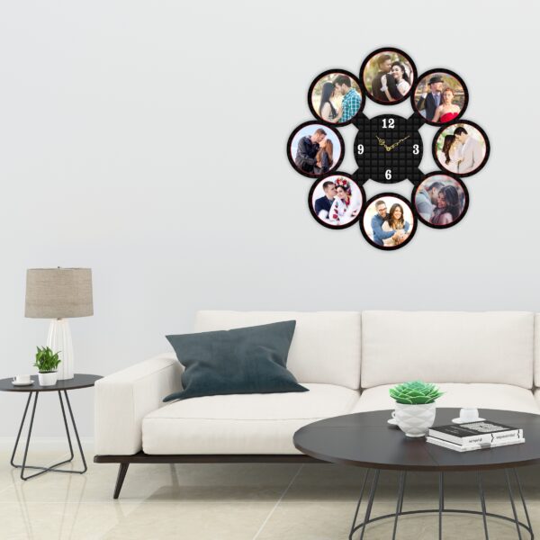 Unique Customized Cutout Clock – Elegant & Modern
