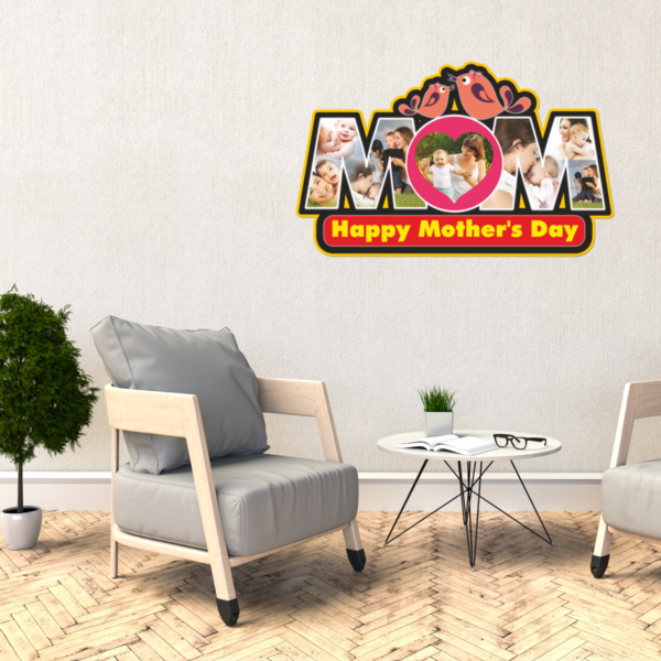 Customized Wooden Mom Frame – Stylish & Unique