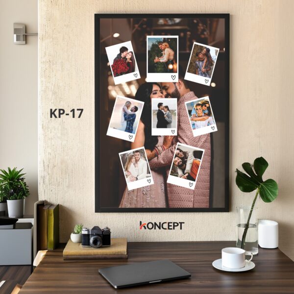 Polaroid-Style Custom Wall Photo Frame