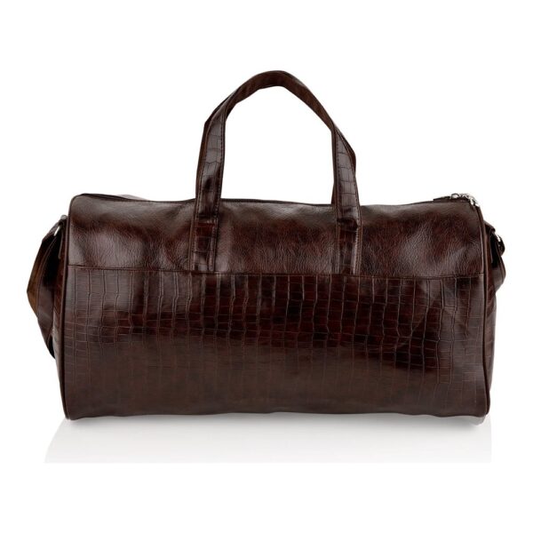 Duffle Bag Croc Brown 19.3 in x 8.7 in x 1 in