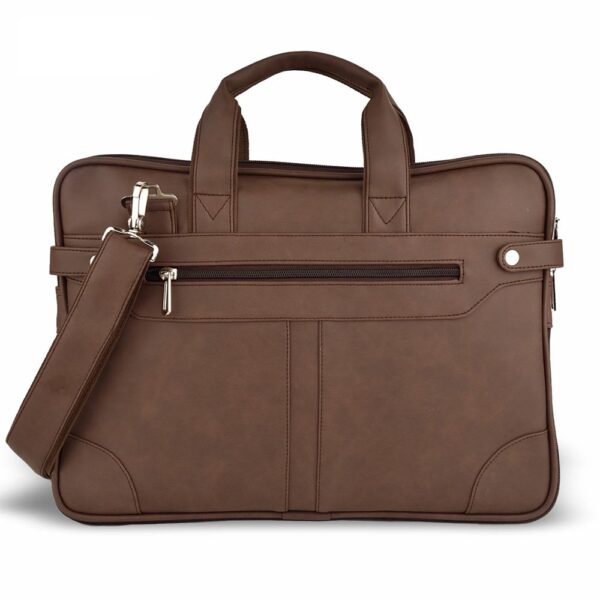 Laptop Bag Brown 17.4 in x 2.4 in x 13 in