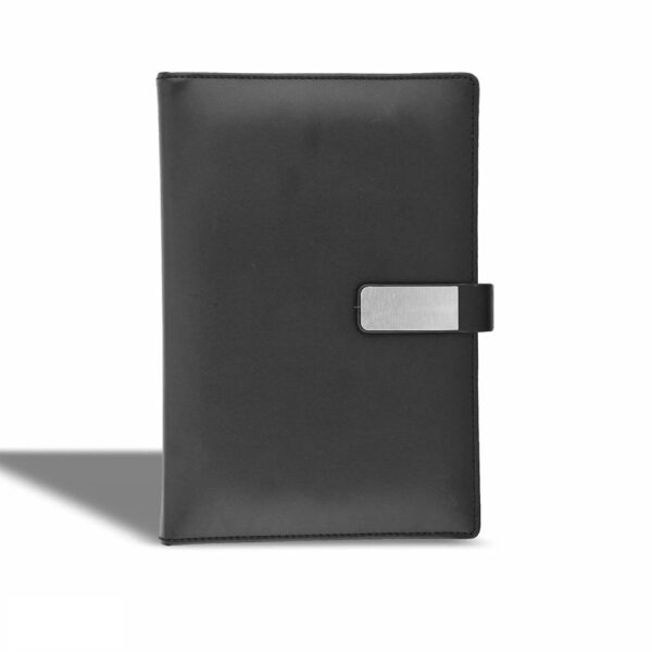 Black Soft PU Notebook 192 Pages | Non Dated | A5 Sizel