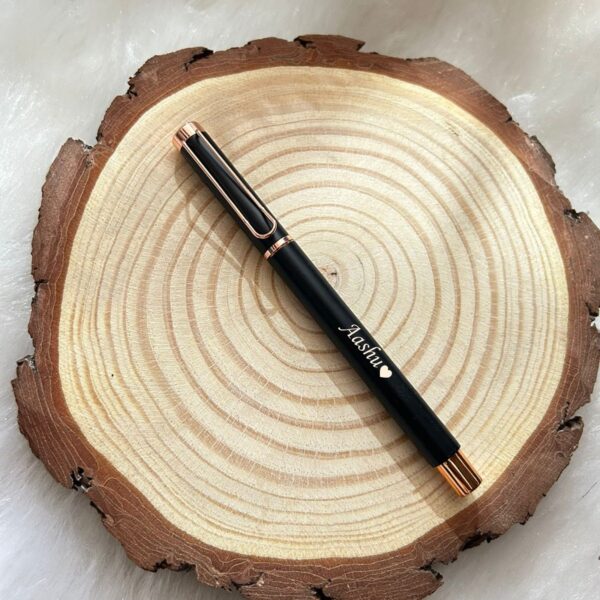 Black & Rose Gold Pen