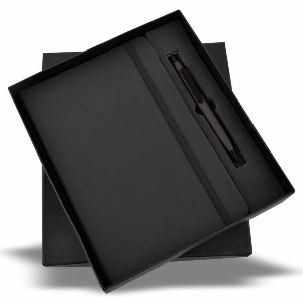 Black Elastic Pen & Diary