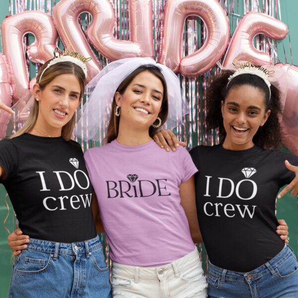 Bride I Do Crew Unisex T-Shirt – Wedding Squad Matching Tee