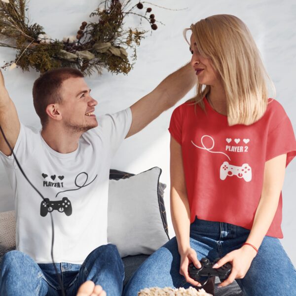 Game Couple T-Shirt – Matching Gamer Love Outfit