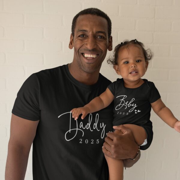 Daddy & Baby T-Shirt – Cute Parent-Child Matching Outfit