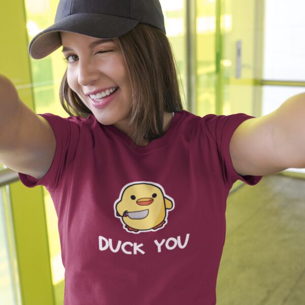 Duck You Attitude T-Shirt – Funny & Sarcastic Streetwear